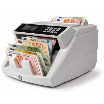 Safescan 2465-S počítačka bankoviek čierna, biela