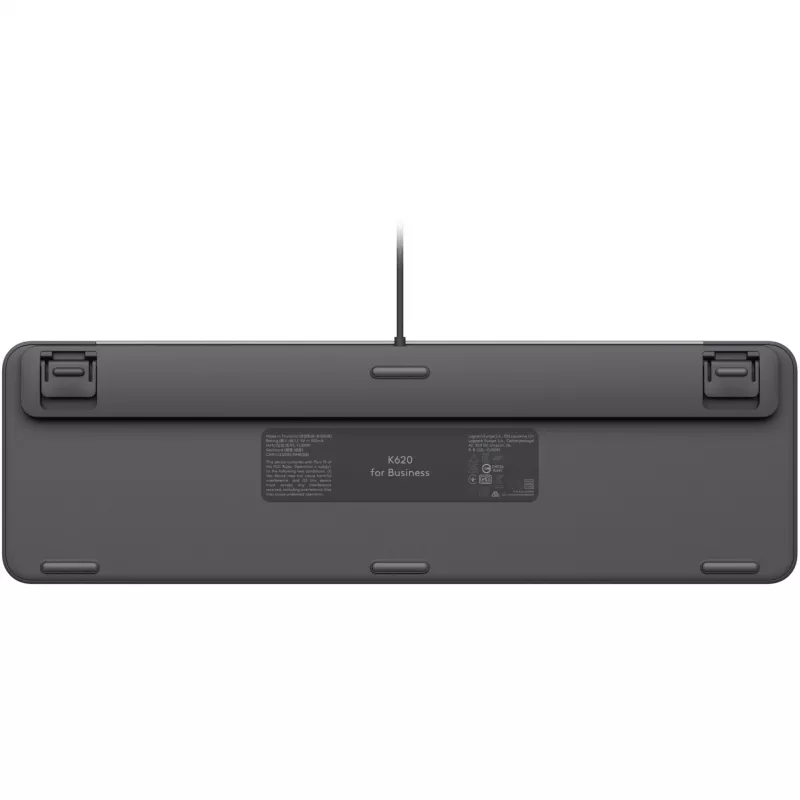 LOGITECH Signature Slim K620 káblová klávesnica pre firmy - GRAPHITE - US INT'L - USB - N/A - INTNL-973 - USB-C