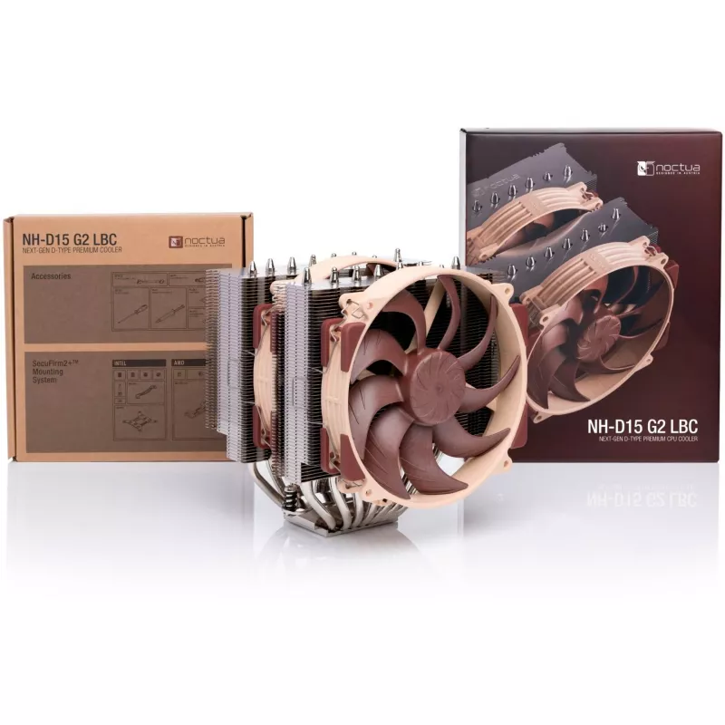 Noctua NH-D15 G2 HBC počítačový chladiaci systém procesorový vzduchový chladič 14 cm
