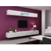 Cama obývacia zostava VIGO 12 biela/biela lesk