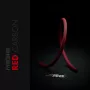 MDPC-X Sleeve Medium - červený karbón, 1m