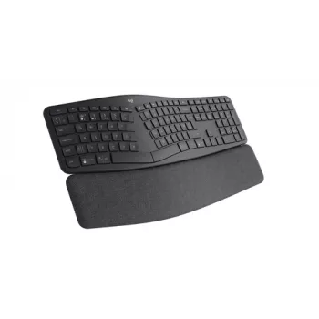 Logitech ERGO K860 rozdeľovaná klávesnica pre firmy - klávesnica - bezdrôtová - Bluetooth LE - QWERTY - GB - grafitová (920-010351)