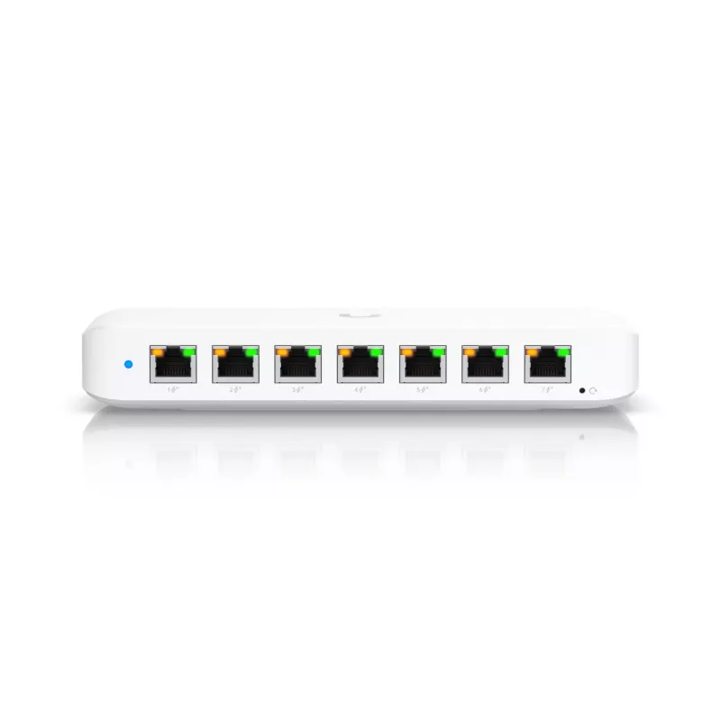 Ubiquiti Ultra 210W Managed L2 Gigabit Ethernet (10/100/1000) Power over Ethernet (PoE) biela
