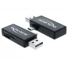 Čítačka kariet DeLOCK 91731 USB 2.0 čierna