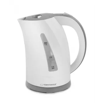 Rýchlovarná kanvica Esperanza 1,7 l 2200 W sivá biela