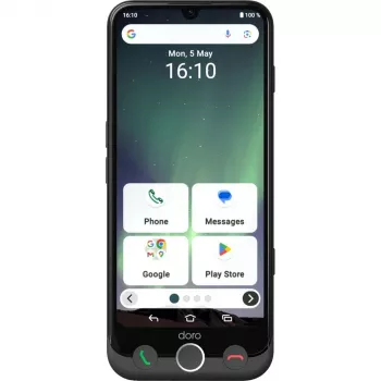 Smartphone Doro Aurora A30 6,1 inch 128 GB čierny