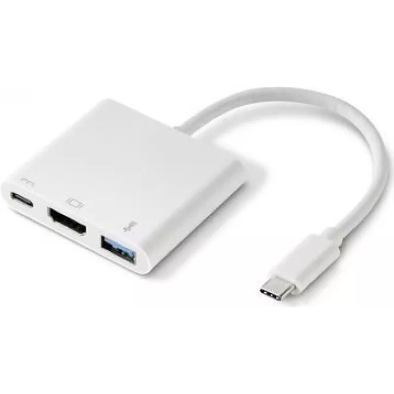 Renkforce RF-4366444 Rozbočovač USB 3.2 Gen 1 (3.1 Gen 1) Type-C Biely (RF-4366444)