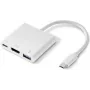 Renkforce RF-4366444 Rozbočovač USB 3.2 Gen 1 (3.1 Gen 1) Type-C Biely (RF-4366444)