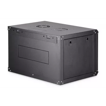 Nástenný 19-palcový rack DIGITUS Dynamic-N DN-37101 — 7U, 600x450 mm, IP20, zámok na kľúč, rozložený