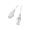 LANBERG Cat6 U/UTP RJ-45 sieťový kábel PCU6-10CC-0100-S, 1 m, sivý