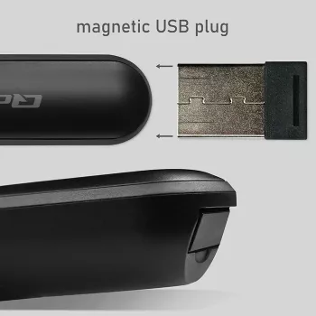 Laserový ukazovateľ prezentér 4v1 USB 3.0 2,4 GHz 30 m