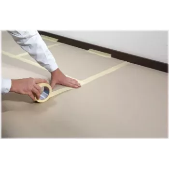 Maskovacia páska Tesa 04323 béžová 50 m x 30 mm — krepová papierová lepiaca páska