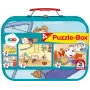 Bobo Siebenschläfer Puzzle-Box im Metallkoffer (2x 26 dielikov, 2x 48 dielikov)