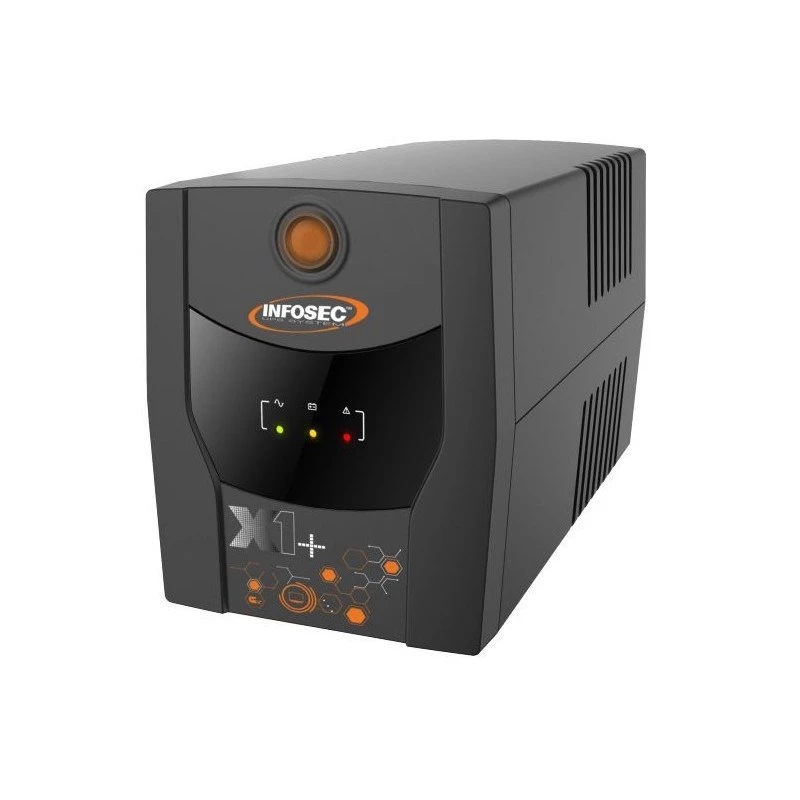 Infosec UPS Line‑Interactive INF_661147 1300 VA / 720 W, 6x IEC C13, AVR, USB, Tower, čierny
