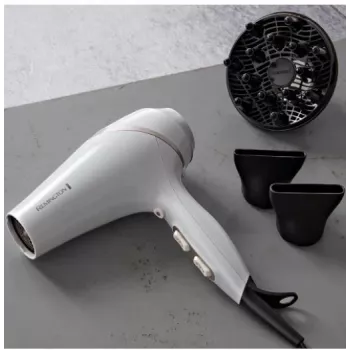 Fén Remington AC8901 HYDRAlux 2300 W 3 teplotné stupne iónová funkcia difúzor biela