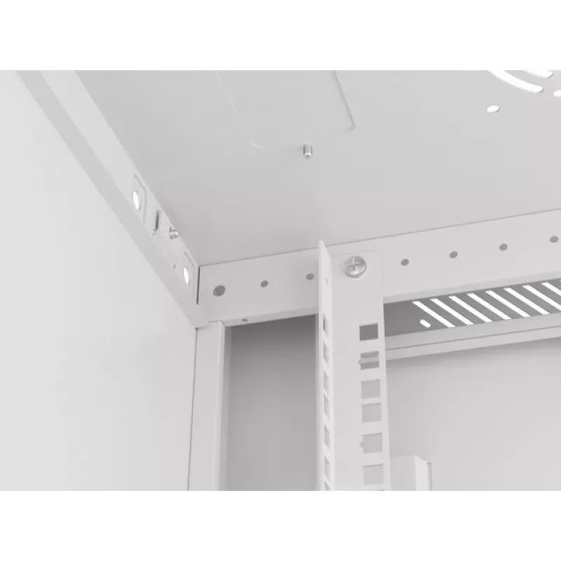 Lanberg WF01-6412-00S nástenný rack 12U sivý