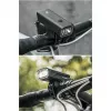 Rockbros cyklistické svetlo + USB-C - USB-A kábel 260 lm čierne
