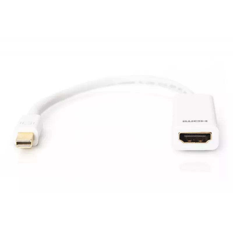 DisplayPort adaptérový kábel Digitus Mini DP na HDMI Type-A