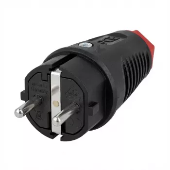 ABL Expert Schuko konektor samec 100000043 (TPE) čierna sv IP44 3x2,5 (100000043)