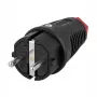 ABL Expert Schuko konektor samec 100000043 (TPE) čierny sv IP44 3x2,5 (100000043)