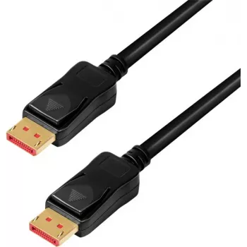LogiLink CDV0100 DisplayPort kábel DP/M na DP/M, 8K/60 Hz, zosilňovač, čierny, 10 m (CDV0100)