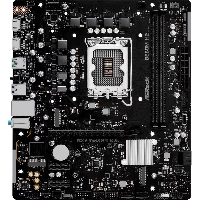 ASRock B860M-H2 DDR5 LGA1851 Micro-ATX základná doska