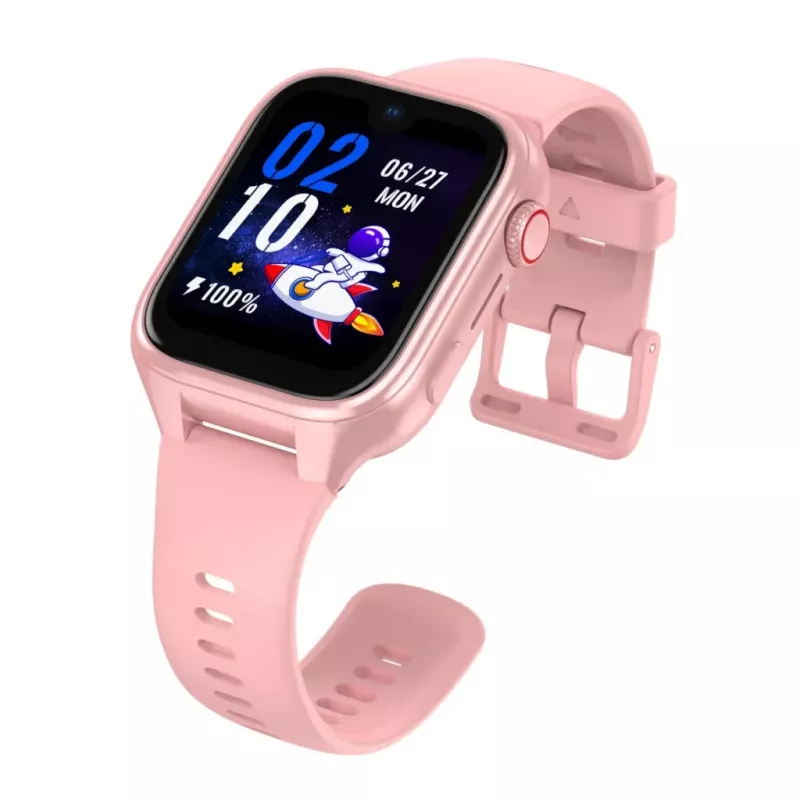 Smartwatch Stelio Junior Pro AI 4G ST-SWJ102-PK — detské 4G hodinky, ružové