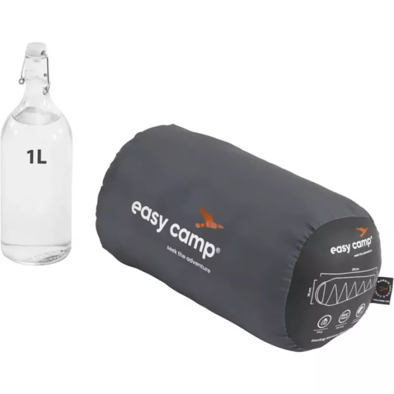 Spacák easy camp Starling mumia 210 x 75 cm, komfort -5 až 12 °C