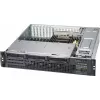 Serverová skriňa Supermicro CSE-825MBTQC-R802LPB Rack čierna