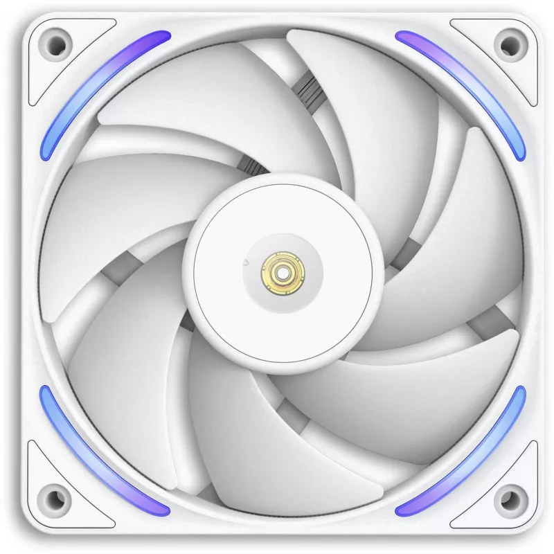 Skriňový ventilátor NZXT Performance Fan F120X, 120 mm, biely