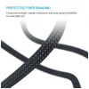 USB-C na USB-C magnetický pletený kábel FIXED FIXDBM-CC12-GR, USB 2.0, 1,2 m, sivý