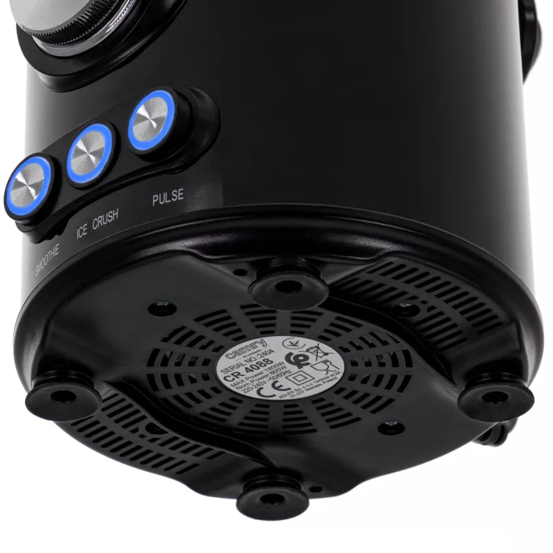 Stolný mixér Camry CR 4088, 1800 W, sklenená nádoba 1,5 l, klavírna čierna