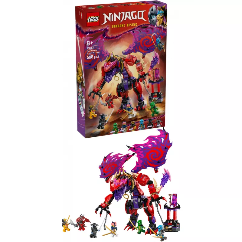 LEGO NINJAGO 71832 Thunderfang drak chaosu
