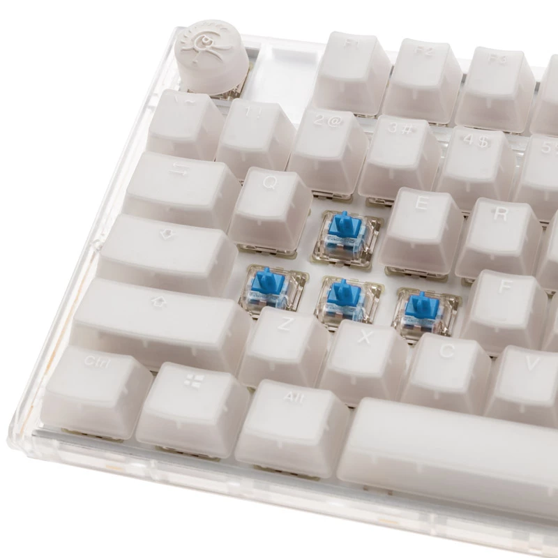 Ducky One 3 TKL klávesnica, herná, USB, QWERTY, anglická, biela