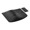 HP 960 ergonomická bezdrôtová klávesnica, plná veľkosť (100%), bezdrôtová, RF Wireless + Bluetooth, membránová, čierna