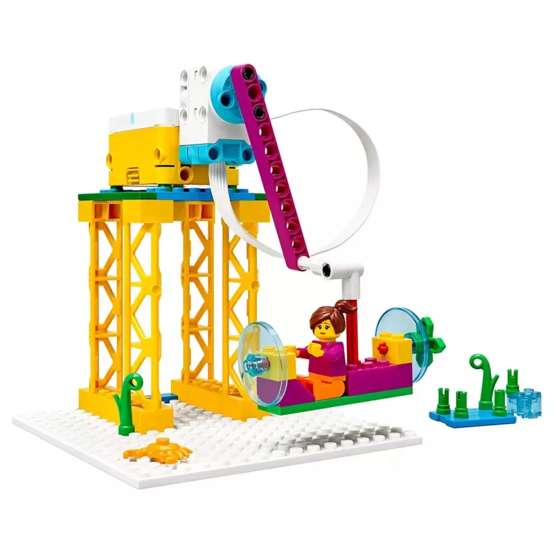 LEGO Education SPIKE Essential Set A+ 45345 – vzdelávacia robotická a programovacia stavebnica, 449 dielov, od 6 rokov