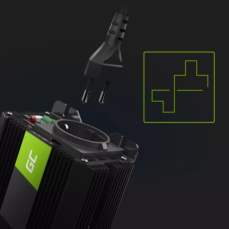Napäťový menič 12V 150W/300W mod sin
