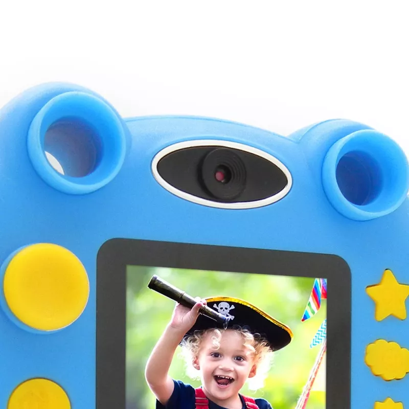 Easypix Kiddypix Blizz 2 megapixelový modrý digitálny fotoaparát