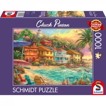Chuck Pinson: Ostrovný čas, puzzle 1000 dielikov
