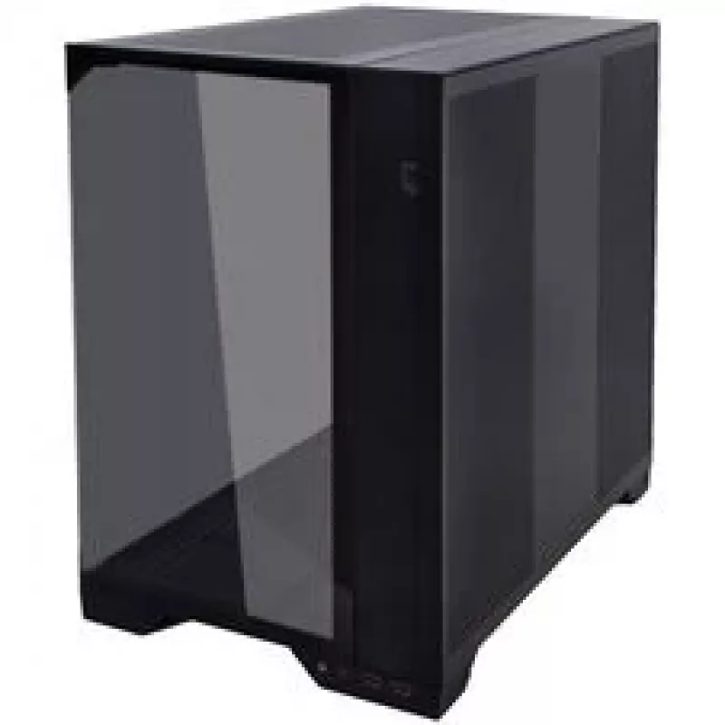 Lian Li O11 Vision Compact PC skriňa bundle + 3x UNI FAN SL-INF 120 Reverse Blade ventilátor - čierna