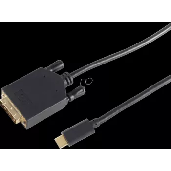 shiverpeaks BS10-58185 video kábel adaptér 1,8 m DVI-D USB Type-C čierny (BS10-58185)