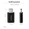 LogiLink BT0048A adaptér USB-C Bluetooth 5.3, dosah 20 m, čierny