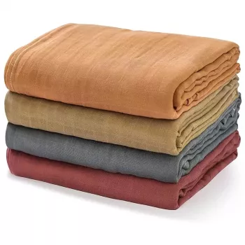 Momcozy 4-ks sada detských mušelínových zavinovačiek 120 x 120 cm