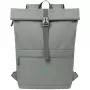 Mestský batoh Rivacase Gremio sivý polyester rPET 280x135x430mm