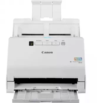 Canon imageFORMULA RS40 skener fotografií a dokumentov, 600 x 600 DPI, 40 ppm, 30 ppm, odtiene sivej, monochromatický, skener s podávačom, biely