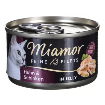Mokré krmivo pre mačky Miamor MIAMOR jemné filé 74044, kura & ryža, 100 g konzerva, pre dospelé mačky