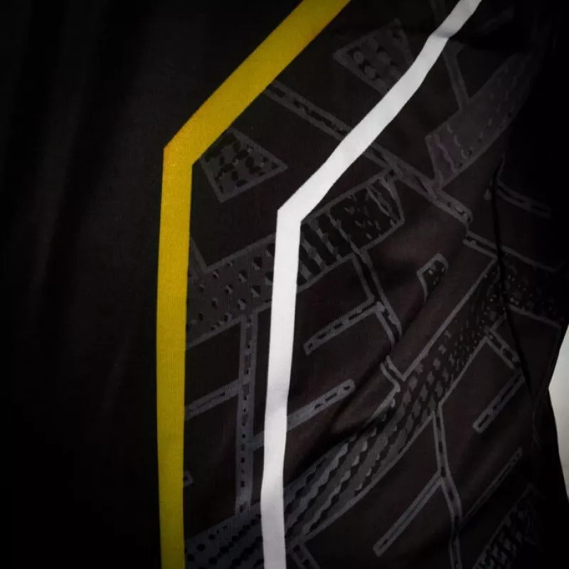 Polesetter ONE Simracing dres žltá - S