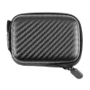 Mini kamerová taška pre DJI Osmo Action 4/3 PU946B, kompaktné ochranné puzdro, čierne
