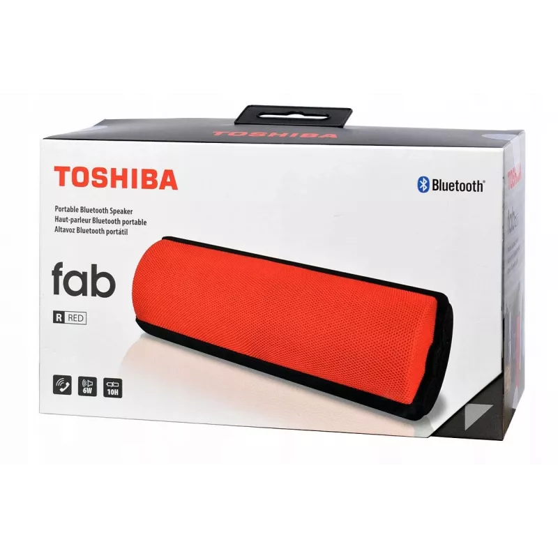 Prenosný reproduktor Toshiba Fab TY-WSP70, červený