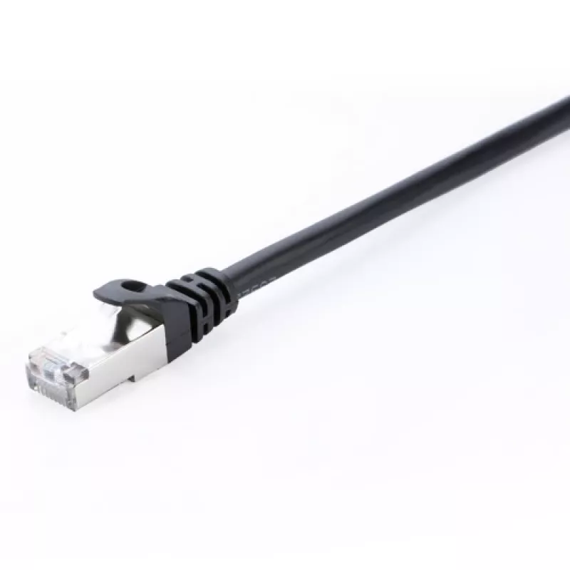 Sieťový kábel V7 CAT6 Ethernet tienený STP RJ-45 5 m čierny